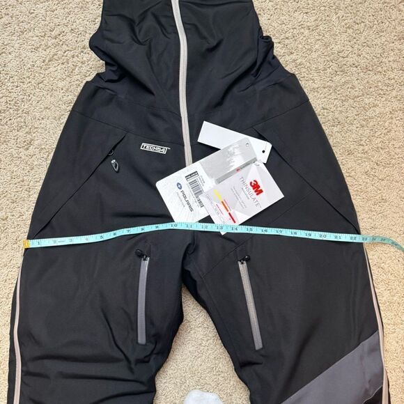 Polaris Women’s Snowmobile Pants Snow Bibs Size Small New with Tags NWT Black - Picture 8 of 10